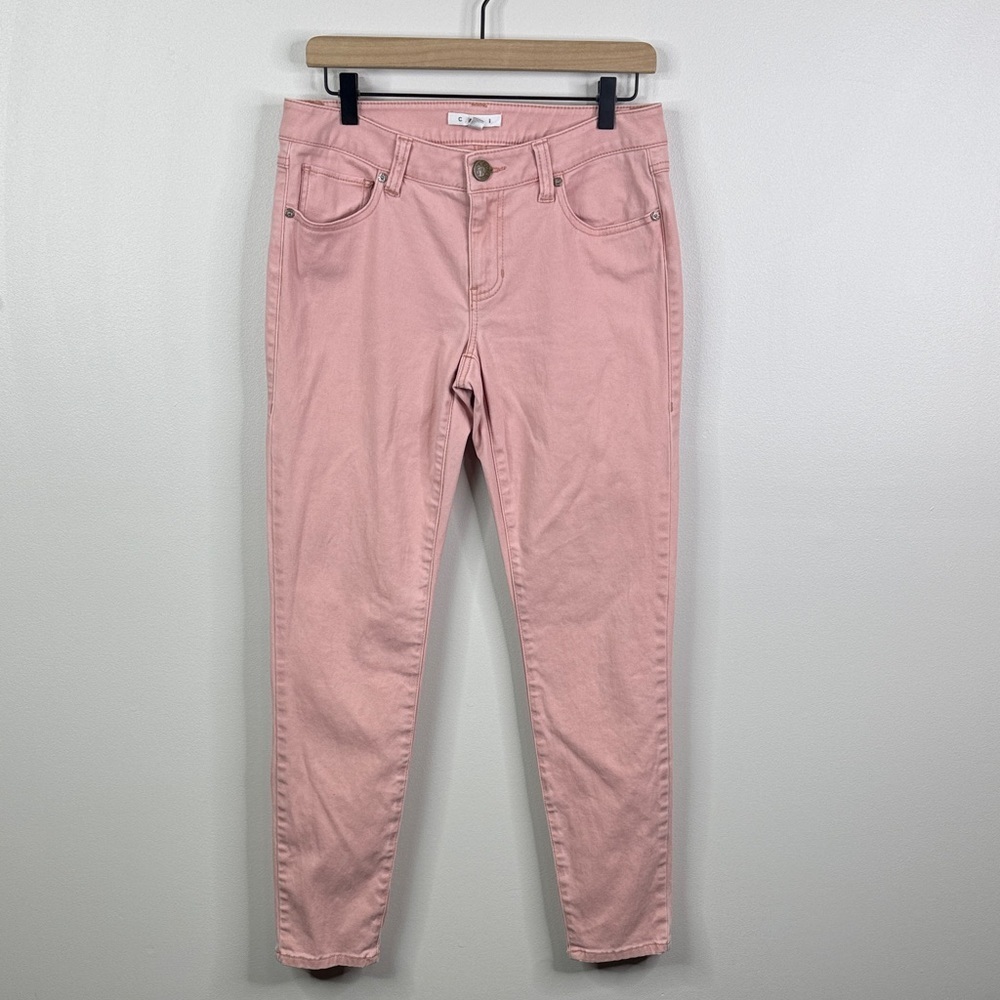 CAbi Nectar Pink Skinny Pants Style 224 Women's Size 6 Stretch Colored Jeans